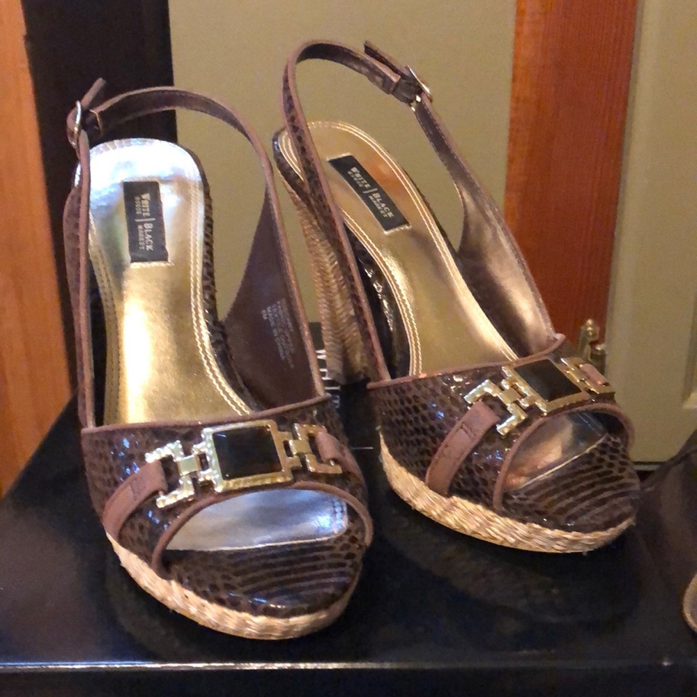 Brown heels